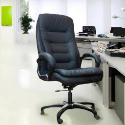 Premium K-90 High Back Boss Chair, Filled With Extra Comfort Superior Cushion Leatherette Office Executive Chair-picture-19