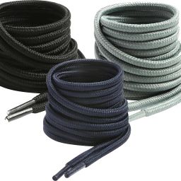XERUS shoe lace Round Black grey Navy 120cm 3pair Boot Hiking Sports Shoe Lace-image-70