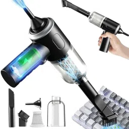 JIWAKI 3-in-1 Vacuum Cleaner for computer, Keyboard, Car, home and office Combo Set-37