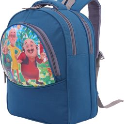 Motu Patlu Pre-School 31cm For Nursery (LKG/UKG/1st std) Waterproof School Bag Waterproof School Bag-image-82