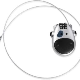 Plastic, Aluminium, Steel Cable Lock For Helmet-image-33
