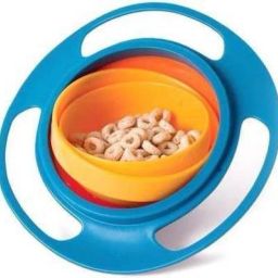 Kids Magic Bowl Universal 360 Rotate Funny Toys Baby Gyro Feeding Toy Bowl Dishes Kids Boy Girl Spill Proof Bowl- plastic-image-1
