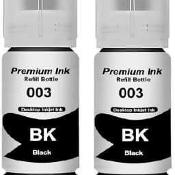 Gedi 003 Refill Ink for Epson L3252 L3115, L3116, L3101, L3210,L3215 Printer 2 Pieces Black Ink Bottle-image-58