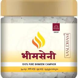 Bhimseni Camphor Crystals Organic Kapur for Daily Puja (100 Gram Pack of 1)-picture-25