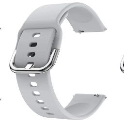 BLACK LOVIES 22 MM SILICON (PACK OF 3) Smart Watch Strap-image-82