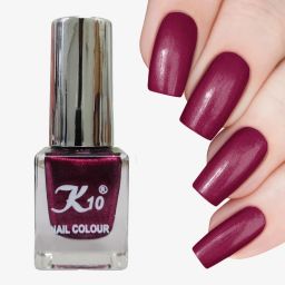 Quick dry Long lasting Nail Polish 12ML Maroon-image-43
