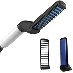 Jantrex Multi-function Electric Men Hair Styling Electric Men Hair Styling Men Quick Beard Straightener Hair Comb Perfect Quick Beard Straightener Hair Comb Multifunctional Hair Curler Hair Straightene Hair Straightener-image-0