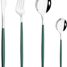 Spoon Set Stainless Steel Dessert Spoon Set-13