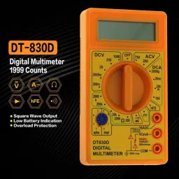 Big LCD Display Haoyue Unity 840D for Measuring AC Current, AC/DC Voltage Tester Digital Multimeter-3