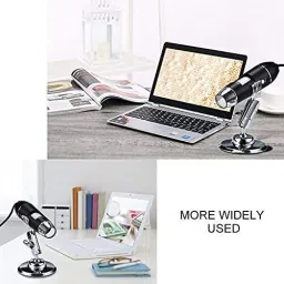 voocme USB Digital Microscope 50X to 1600X, 8 LED Magnification Microscope Microscope Slide Box image 4