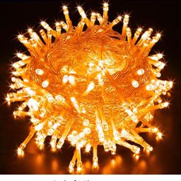 junjadiya 40 LEDs 12 m Orange Steady Ball Rice Lights-picture-9