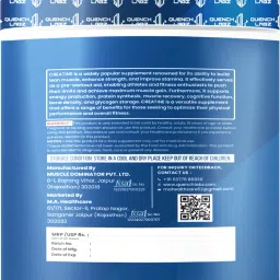 quenchlabz Micronised Creatine Monohydrate | Lab Tested | Enhanced Absorption | 100% Pure Creatine image 4