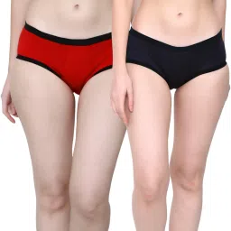 Pack of 2 Women Periods Multicolor Panty-image-33