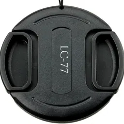 IJJA LC 77mm Snap on Lens Cap for all DSLR camera lens having 77 filter thread only.Lens Cap-28