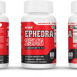 nutrija Ephedra Extract 25mg (Standardized to 10:1) image 3