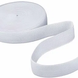 knottycord Elastic Thread and Cord White Elastic image 3
