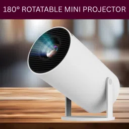 CLAIRBELL Smart (Projector) 1080P & 4K Support Rotatable Design With Netflix/Prime etcO78 (4500 lm / 1 Speaker / Wireless / Remote Controller) Portable Projector-4