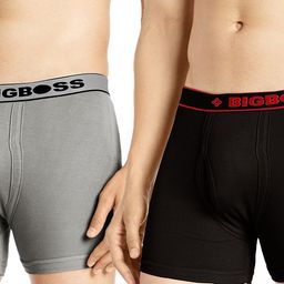 dollar bigboss Pack of 2 Combed Cotton Knitted Solid Men Trunk-picture-35