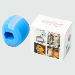 FlyTouch Jaw Exerciser for Face Slimming | Reduces Chin Fat & Neck Puffiness Fitness Jaw Exerciser for Daily Use | Comfortable Grip, BPA-Free Massager-image-86