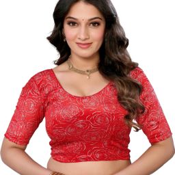 Round Neck Women Blouse-image-17