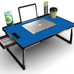 furnigully US COTTED BLUE Wood Portable Laptop Table-picture-12