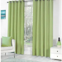 215 cm (7 ft) Polyester Semi Transparent Door Curtain (Pack Of 2)-24