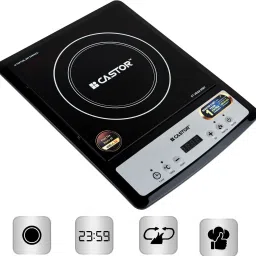 castor by ibell 2000 W Induction Cooktop Push Button image 4