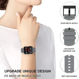 LORENZ -GRY Smart Watch Strap image 2