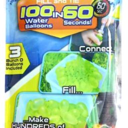 Solid Happy Baby Balloons Fill and Tie 111 Water Balloons in 60 Seconds Self Sealing Balloon-image-23
