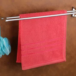 304 Steel Bathroom Rack wall shelf Towel Rod with Hooks for Bathroom(24 Inch) Stainless Steel Wall Shelf-image-58