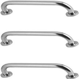 GRAB BAR STAINLESS STEEL (SET OF 3) 12INCH BATHROOM HOLDER Shower Grab Bar-23