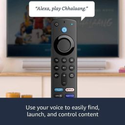MARS Amazon Fire stick Remote 3rd Gen. Remote Control Compatible for 3rd Gen Amazon FireStick With Voice command Amazon Fire Stick Tv Remote Controller image 3