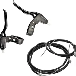 Bicycle Brake Lever Alloy Clutch and Cycle Break Wire Set Front and Back Combo Bicycle Brake Disk-27
