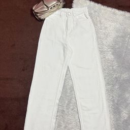Women Regular High Rise White Jeans-image-58