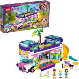 Friends Friendship Bus 41395 Heartlake City Toy Playset Building Kit Promotes Ho-image-23
