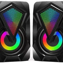 fire turtle 6W computer Speaker System for Laptop & Desktop 6 W Laptop/Desktop Speaker image 1