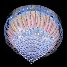Color changing with bluetooth music system,middle part MOVING CLOCKWISE Chandelier Ceiling Lamp-13