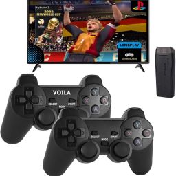 SSR M8 Retro Gaming Console – 4K HD TV Stick, Portable Linux Game System 64 GB with 10,000+ Preloaded Electronic Games, Dual Wireless Gamepads-image-18