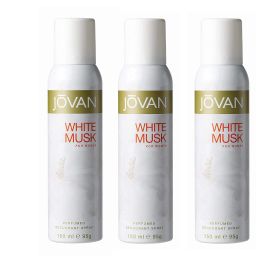 White Musk Deodorant Body Spray For Women 150ML Each (Pack of 3) Deodorant Spray-For Women-11