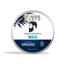 Amazing Earth Men Beard and Mustache Wax - 50 g-7