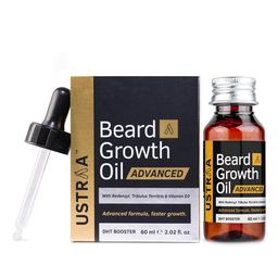 Ustraa Men Set of 2 Beard Growth Oil Advanced - 60ml Each image 5