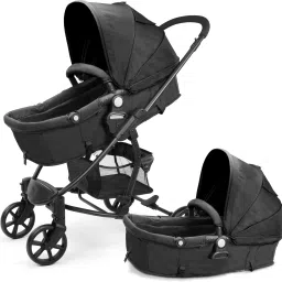 Regal Baby Stroller / Pram with 5 point Safety Harness Stroller-15