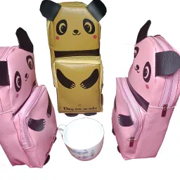 Water Proof Amazing Digital Panda Shape Pencil Box/Pouch 2 Zipper Pockets .Combo. Art Pure Leather Pencil Boxes-image-20