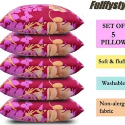 SOFT Polyester Fibre Floral Pregnancy Pillow Pack of 5-image-22