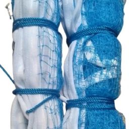 Volleyball NET Nylon Four Sided Tape (Blue) Volleyball Net-image-53