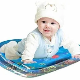 Activity Play Center Heart Shape Water Play Mat for Baby Slapped Pad Toy for fun Inflatable Swimming Mats-1