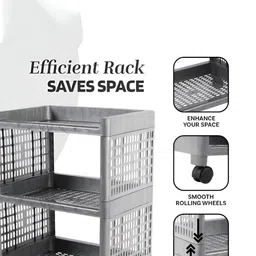 Kuber Industries Grey Regular Multi-Utility Organiser image 5
