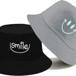 CLASSYMESSI Unisex Bucket Hat Beach Sun Hat Fishing Hat Reversible Double-Side-Wear-8