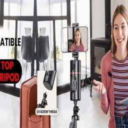 EVAAENTERPRISES Gimbal Stabilizer P02 (black color) 2 Axis Gimbal for Mobile, Camera-8