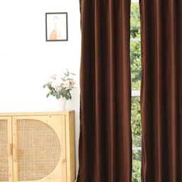 Ariana Brown Long Door Curtain-25